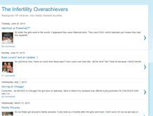 Tablet Screenshot of infertilityoverachievers.com